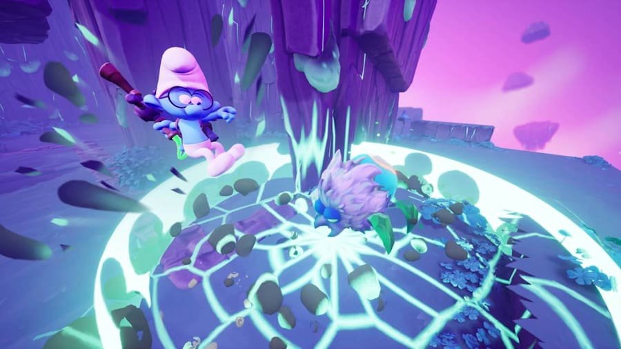 Juego Pitufos 2 - The Prisoner Of The Green Stone Switch