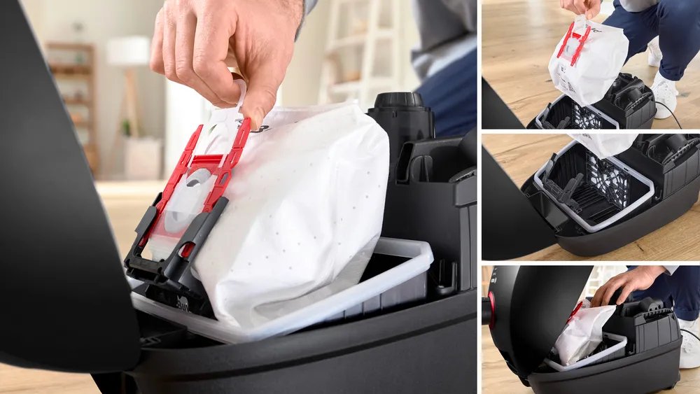 Aspiradora Con Bolsa Bosch Serie 4 Bgb41pow1 850 W Negra