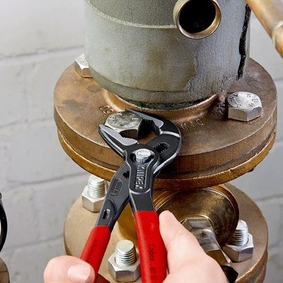 Alicates Knipex 87 51 250 Sb Para Sifones, Tubos De Plástico Y Conectores