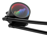 EAN 8436624420139 - CoolBox Infinite Liquid 240 ARGB Procesador Sistema de refrigeración líquida todo en uno 12 cm Negro 1 pi imagen 2