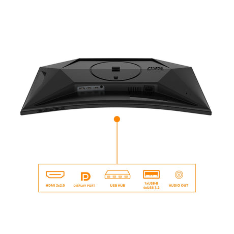 EAN 4038986181488 - AOC G4 C27G4ZXU pantalla para PC 68,6 cm (27") 1920 x 1080 Pixeles Full HD LED Negro imagen 4
