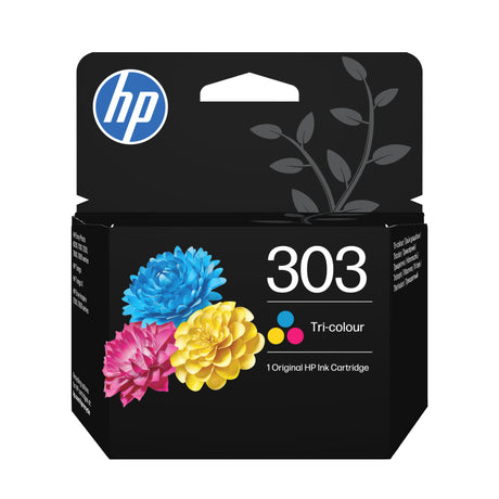 EAN 5715063081525 - HP 303 Tri-color Original Ink Cartridge cartucho de tinta 1 pieza(s) Estándar Cian, Magenta, Amarillo imagen 1