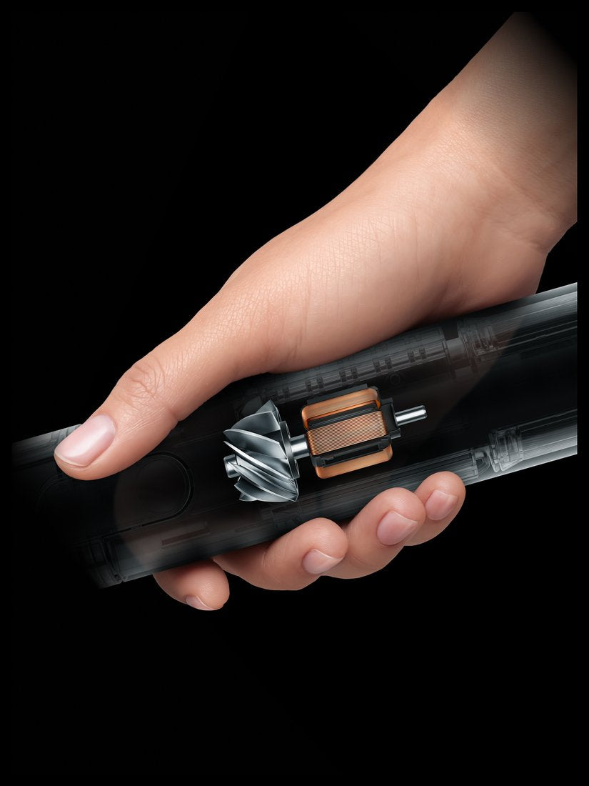 Dyson Pencilvac Fluffycones - Stabstaubsauger - Schwarz, Grau