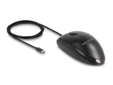 Delock 12114 Ratón Usb Type-C Óptico - Silencioso