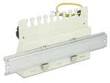 Delock Desktop Patch Panel Halterung Für Hutschienen
