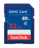 Sandisk Standard Tarjeta De Memoria Flash 32gb Class 4 Sdhc