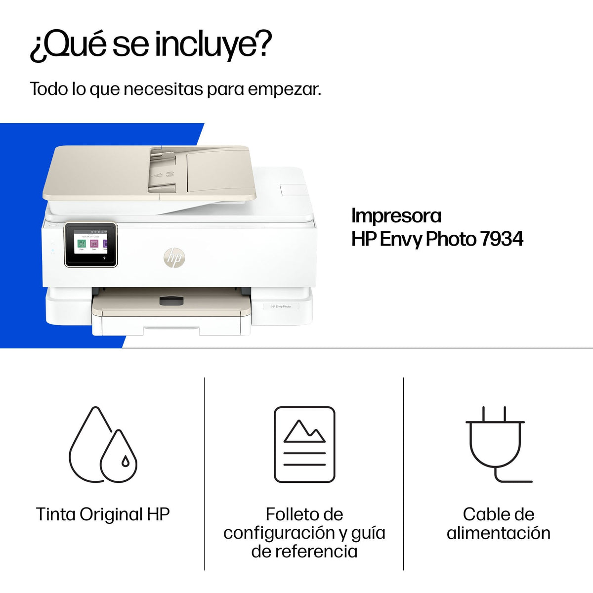 Impresora Multifunción Tinta Hp Envy Photo 7934 4800 X 1200 Dpi A4 Instant Ink Blanco Beige