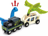Brio World World World Dinosaur Battery Zug, Play Vehicle 63609600