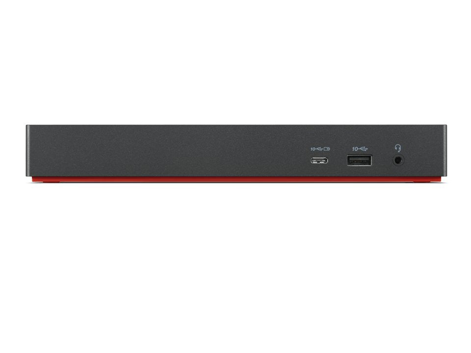 EAN 0195348677295 - Lenovo 40B00300EU base para portátil y replicador de puertos Alámbrico Thunderbolt 4 Negro, Rojo imagen 4