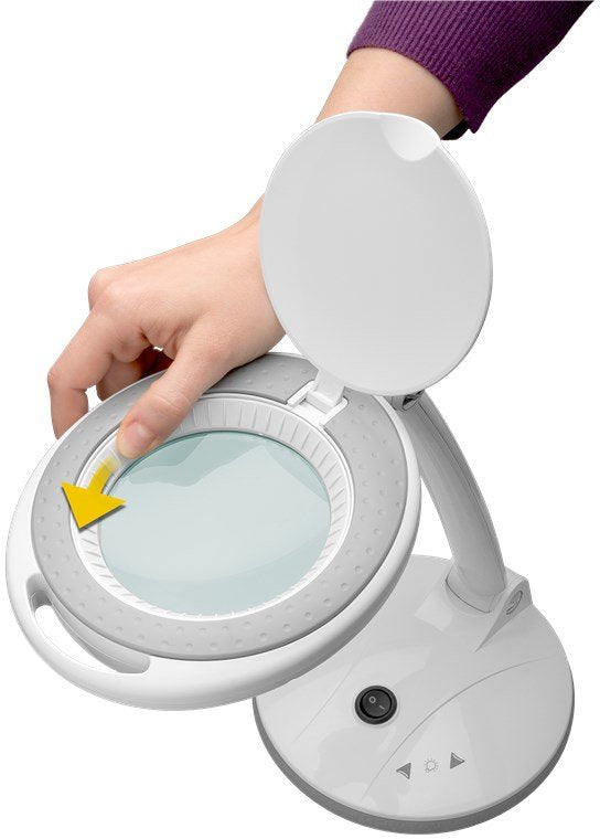 Lámpara De Aumento 6w 450lm 100mmx 30led Dim Stand