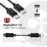 EAN 8717249401100 - CLUB3D CAC-1064 cable DisplayPort 3 m Negro imagen 5