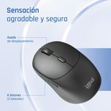 Ratón Inalámbrico Nano-Office-6d 1600dpi