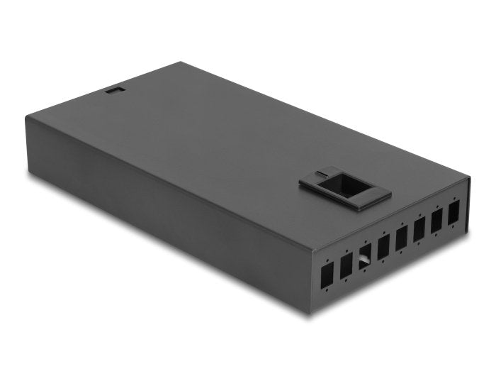 Delock 67032 Caja De Terminales De Escritorio De Fibra Óptica De 8 Puertos Para 8 X Sc Simplex