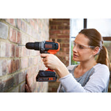 EAN 5035048709160 - Black & Decker BCD003MEM2K-QW taladro 1400 RPM Sin llave Negro, Naranja imagen 8
