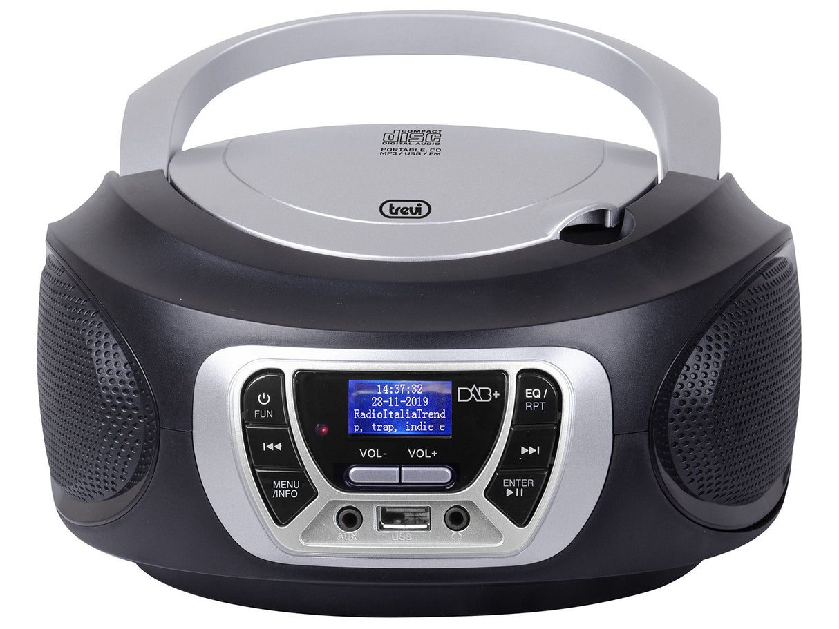 Radio Cd Portátil Cmp 510 Dab Negro