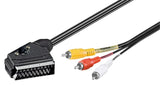 Cable Euroconector + Switch -