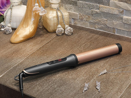 EAN 5907512875520 - Lafe LKC003 Rizador de pelo Negro, Crema de color 60 W imagen 10
