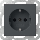 Gira System 55 Toma De Corriente Schuko Antracita