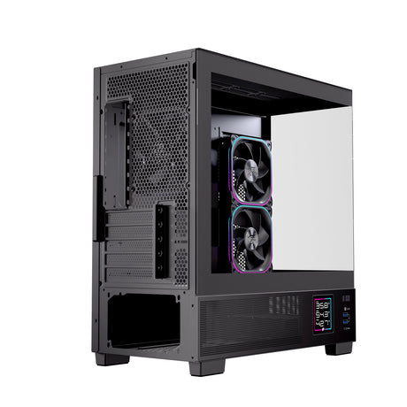 EAN 6977277360011 - Einarex EXCS-SM-51DR-B carcasa de ordenador Micro Torre Negro imagen 7