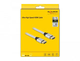 Cable Delock 85365  Hdmi 0,5 M Hdmi Tipo A (Estándar) Plata Plateado, 0,5 M, Hdmi Tipo A (Estándar), Hdmi Tipo A (Estándar), 3d, 48 Gbit/S, Plata