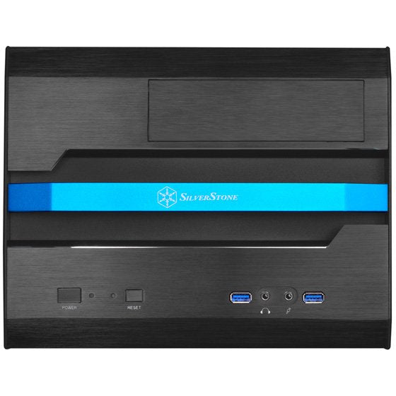 Caja Pc Silverstone Sugo Sg12  De Ordenador Escritorio Negro, Cajas De Torre Negro, Escritorio, Pc, Aluminio, Acero, Micro-Atx, Mini-Dtx, Mini-Itx, Negro, 8,2 Cm