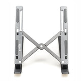 Iggual Soporte Portátil Plegable Aluminio Negro 17