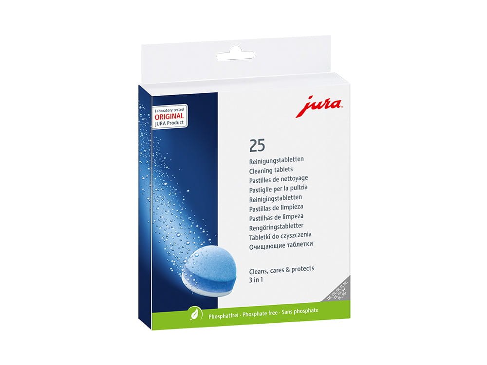 EAN 7610917250455 - JURA 25045 pieza y accesorio para cafetera Tableta de limpieza imagen 1