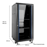 EAN 6940533543831 - aiten data AI6627 Rack o bastidor independiente Negro imagen 12