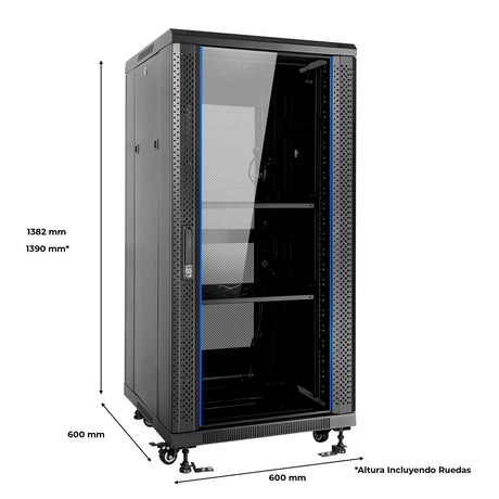 EAN 6940533543831 - aiten data AI6627 Rack o bastidor independiente Negro imagen 12