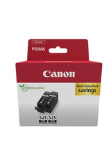 Original Canon Multipack Negro Pgi-525 Pgbk Twin 4529b017