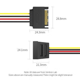 EAN 6922794732353 - Vention KDABY cable de SATA 0,3 m SATA de 15 pines Negro imagen 2