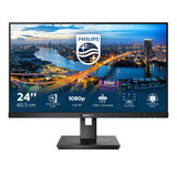 Monitor Philips 24 B1-Line 243b1/00 Ips 5ms, 1000:1, Hdmi, Vga, Dp. Sp, Silver-Black