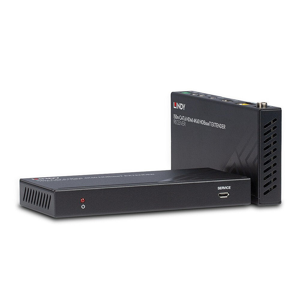 Lindy 150m Cat.6 Hdmi 4k60 Hdbaset Extender, Ir & Rs-232