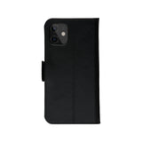 Dbramante1928 Copenhagen Slim Funda Con Tapa Para Teléfono Móvil Cuero De Grano Entero Negro Para Apple Iphone 12 Mini