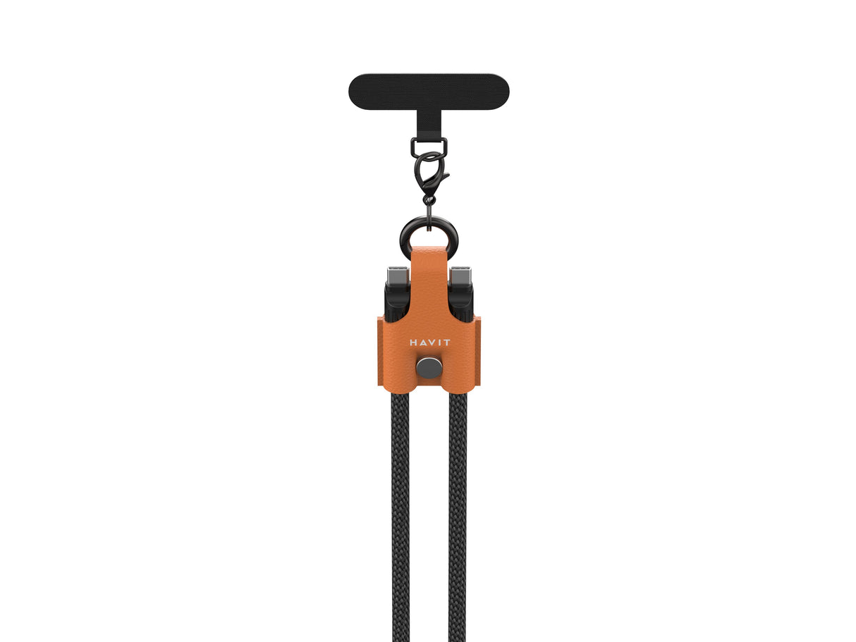 Havit Cb6344 - Cable De Carga, 1,2 M (Negro/Gris/Marrón)