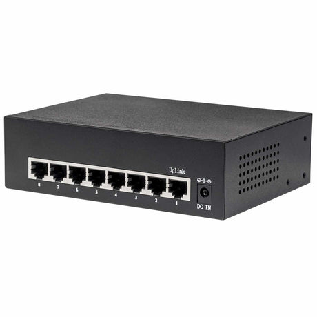 EAN 0766623561204 - Intellinet 561204 switch Gestionado Gigabit Ethernet (10/100/1000) Energía sobre Ethernet (PoE) Negro imagen 5