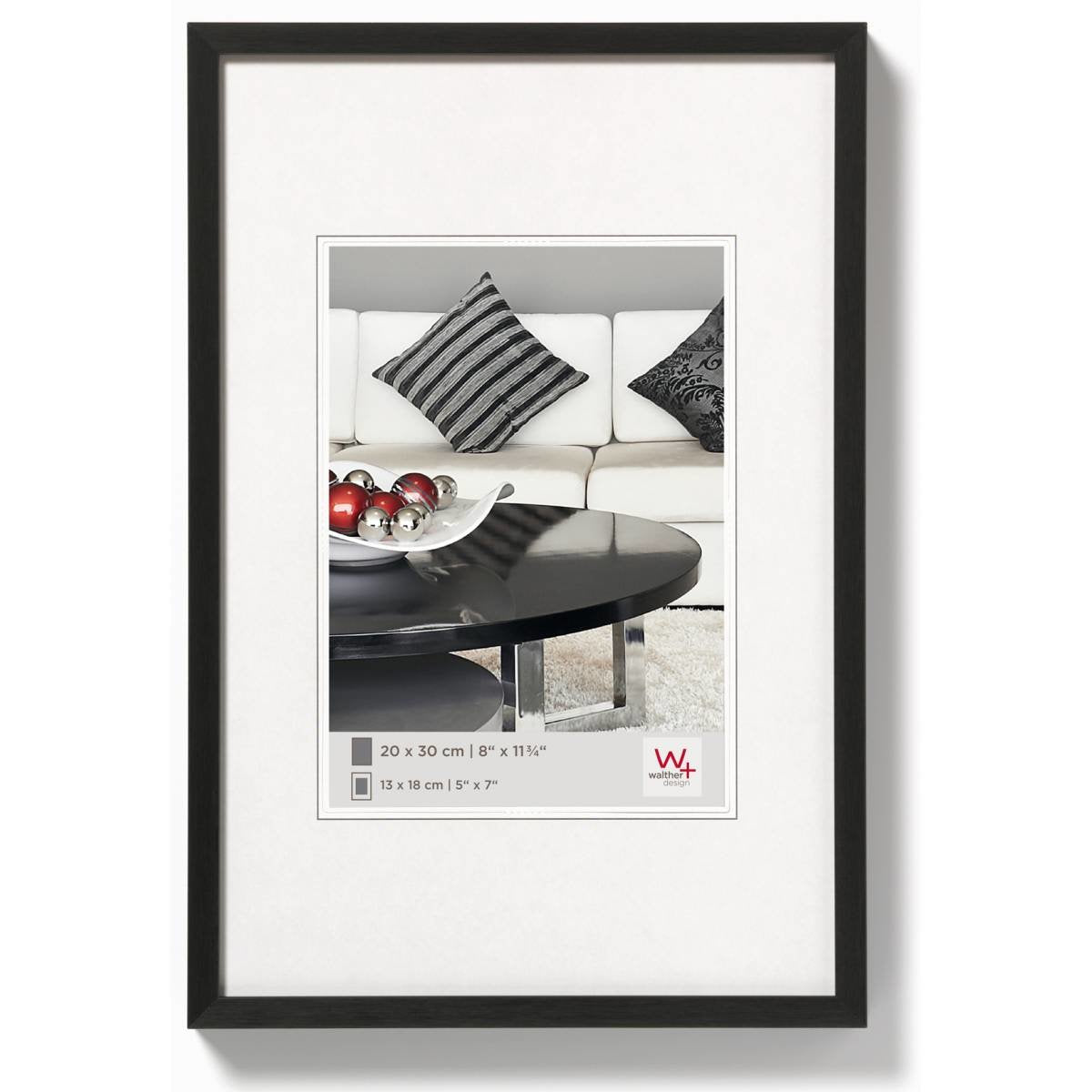 EAN 4004122212248 - Walther Design AJ130B marco Expositor de pie retroiluminado Negro imagen 1
