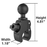 Ram Tough-Claw, S- C-Size Ough-Claw Small Clamp Ball Rap-400u
