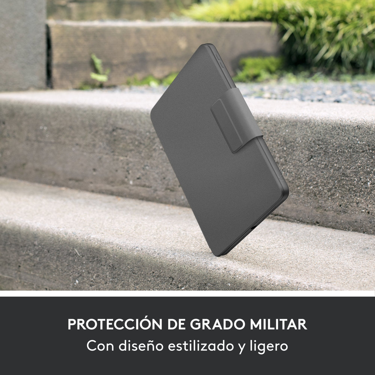 Logitech Rugged Folio Grafito Smart Connector Qwerty Español