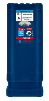 Broca Bosch Professional Expert  Sds-Plus-7x, Ø 5 Mm, 30 Piezas, Longitud Útil 100 Mm