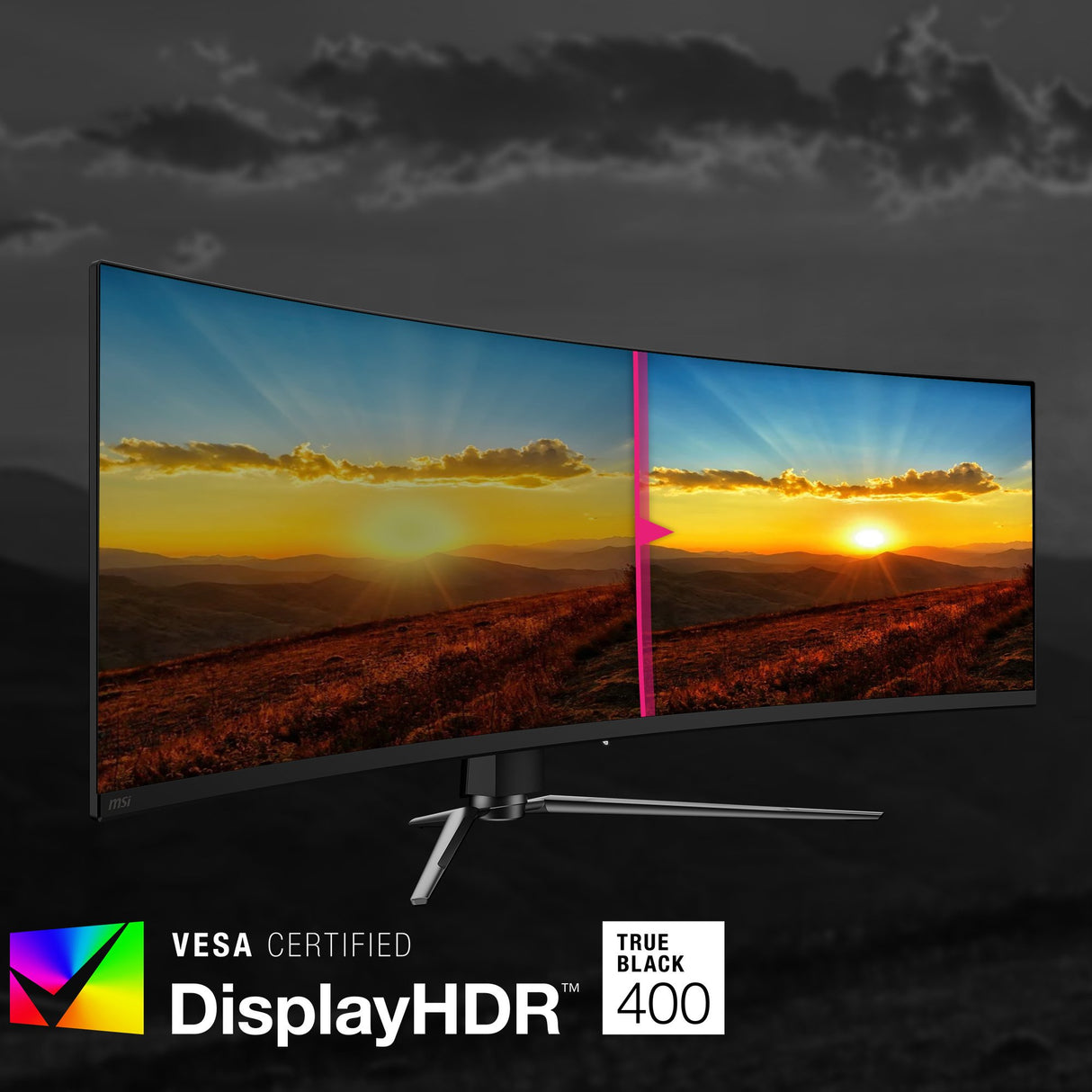 EAN 4711377332866 - MSI MPG 491CQPDE QD-OLED pantalla para PC 124,5 cm (49") 5120 x 1440 Pixeles DQHD Negro imagen 10