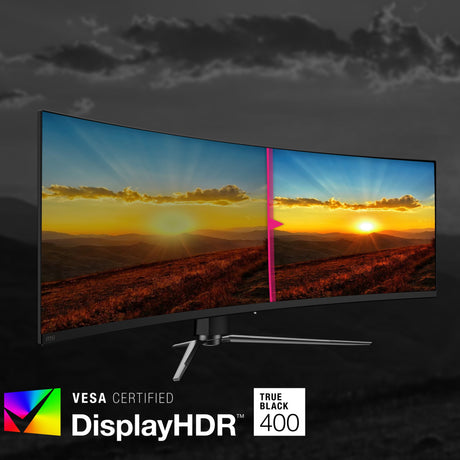 EAN 4711377332866 - MSI MPG 491CQPDE QD-OLED pantalla para PC 124,5 cm (49") 5120 x 1440 Pixeles DQHD Negro imagen 10