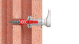 EAN 4048962459494 - Fischer 564168 tornillo de anclaje y taco 25 pieza(s) Juego de enchufes de pared y ganchos de tornillo imagen 9
