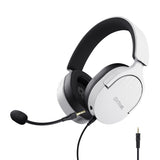 Auriculares Gaming Con Micrófono Trust Gaming Gxt 489 Fayzo Jack 3.5 Blancos