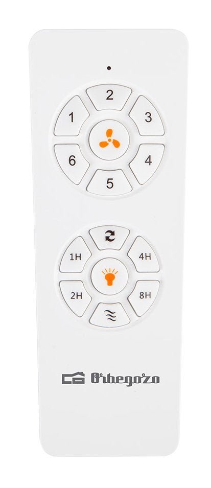 Orbegozo Breeze Ventilador De Techo Inteligente - Motor Dc De Bajo Consumo - 6 Velocidades - Silencioso - Modo