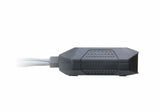 Aten Cable Kvm 2-Port Usb Displayport Cable Kvm Switch (Cs22 Aten Cs22dp, 2560 X 1600 Pixeles, Usb, Usb, Displayport, Auriculares De 3,5 Mm, 3.5mm Mic, Displayport, Usb A, Micro-Usb B, Usb Tipo A