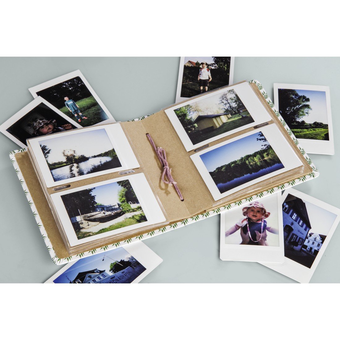 Hama Album De Fotos Personalizable - Capacidad Para 56 Instantaneas De 5.4x8.6cm - Insercion Lateral - Tapa