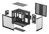 Caja Pc Deepcool Cg330 3f (Negro, Panorama-Design) R-Cg330-Bkngm3-G