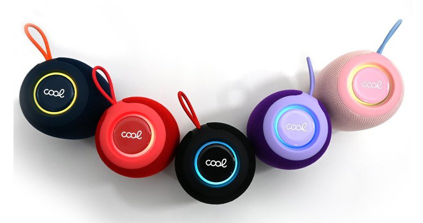 Cool Altavoz Bluetooth  Msica 6w Cord Tws Negro