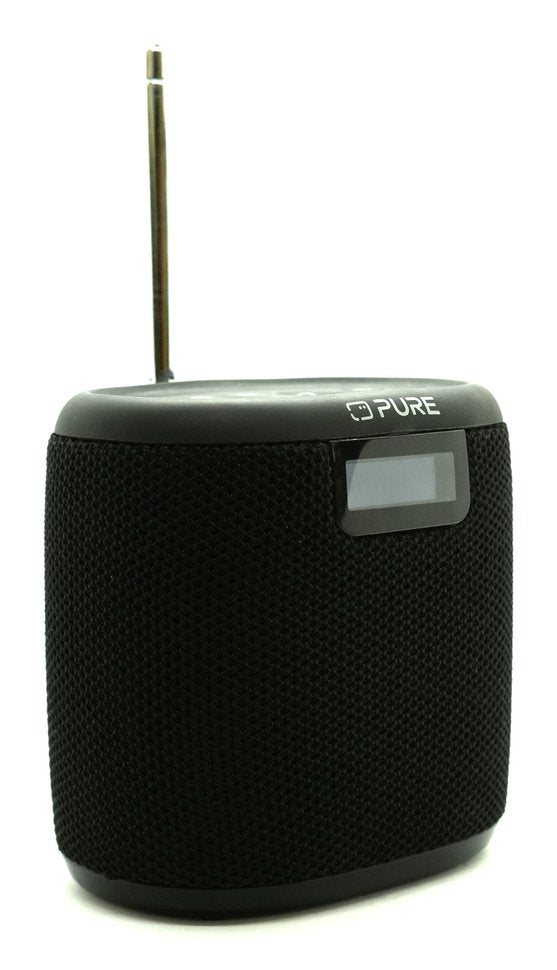 Pure Woodland Mini Wasserdichter Outdoor-Lautsprecher Mit Fm Dab+ Radio, Schwarz